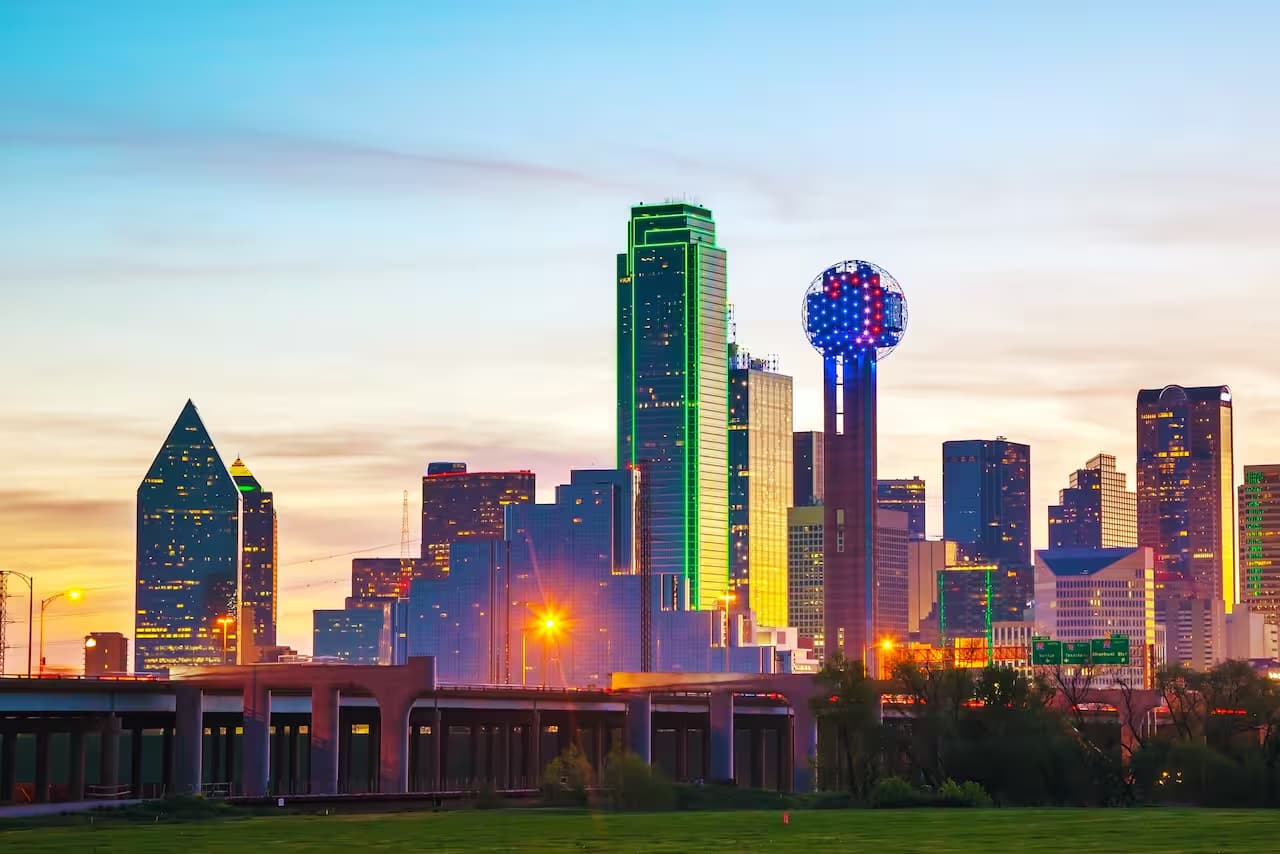 Commercial concrete project in Euless, Texas