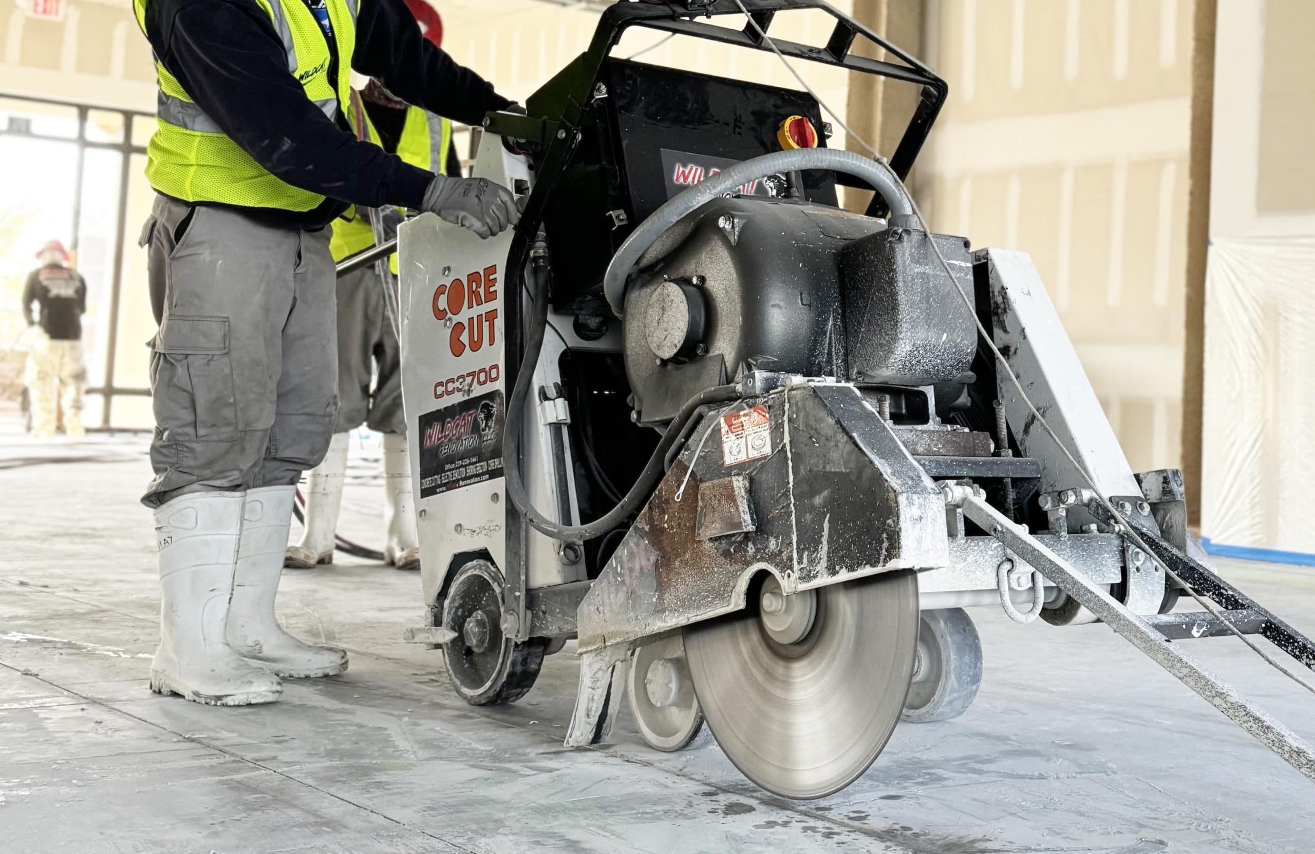 Concrete Cutting - Commercial Concrete Contractors Euless TX