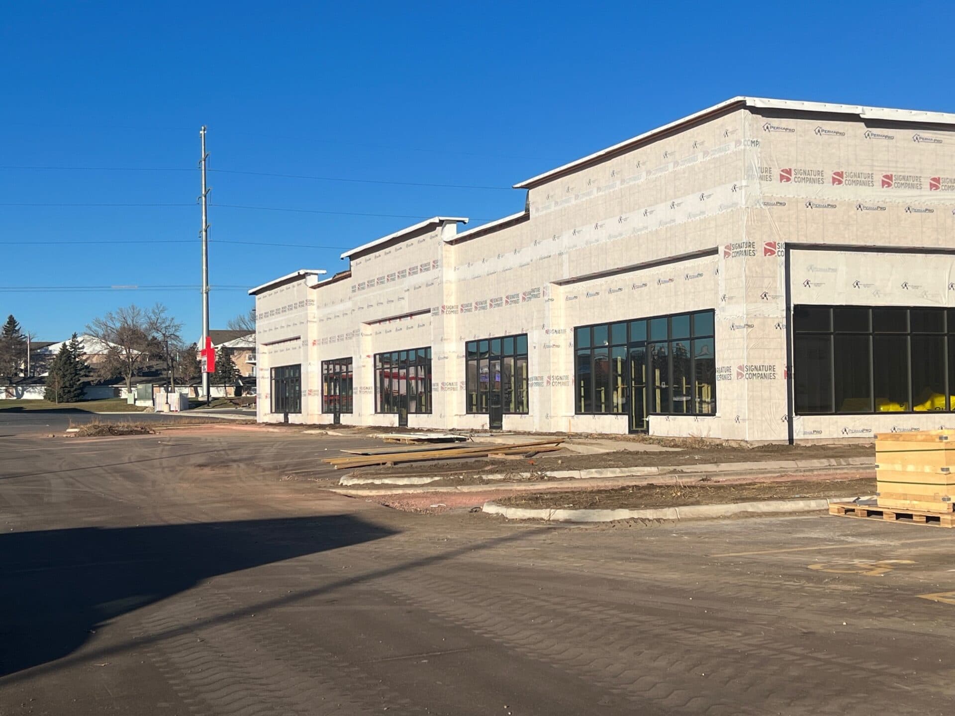 Retail Store Build Out - Commercial Concrete Contractors Euless TX